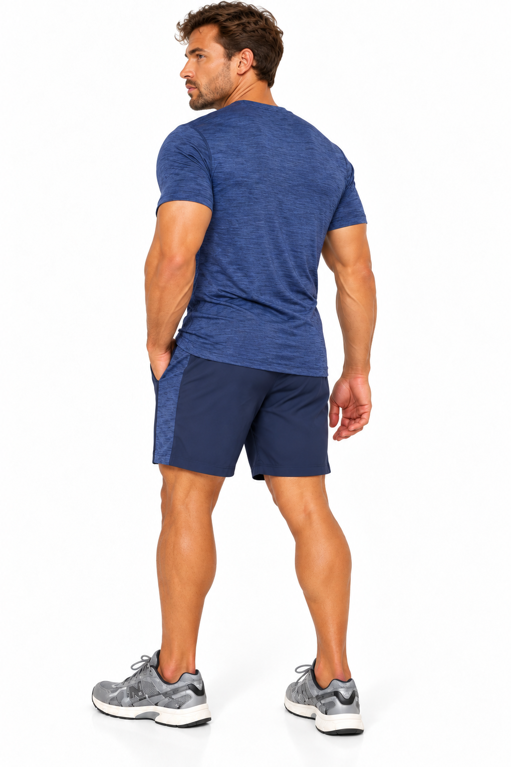 GymFreak Mens PRIME T-shirt - Navy Blue