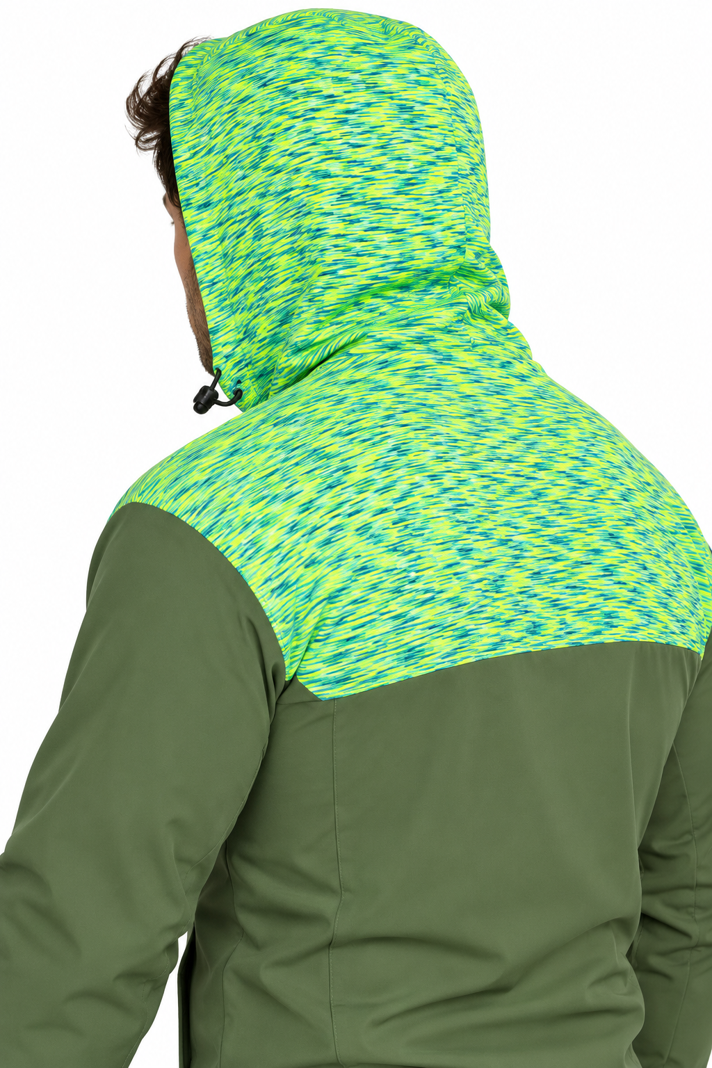 GymFreak Mens PRIME Jacket - Olive Green