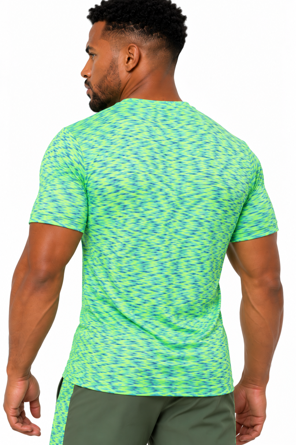 GymFreak Mens PRIME T-shirt - Olive Green
