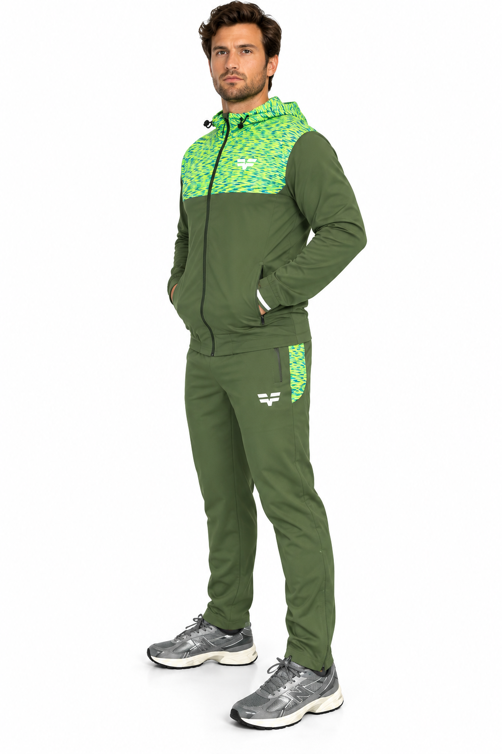 GymFreak Mens PRIME Joggers - Olive Green
