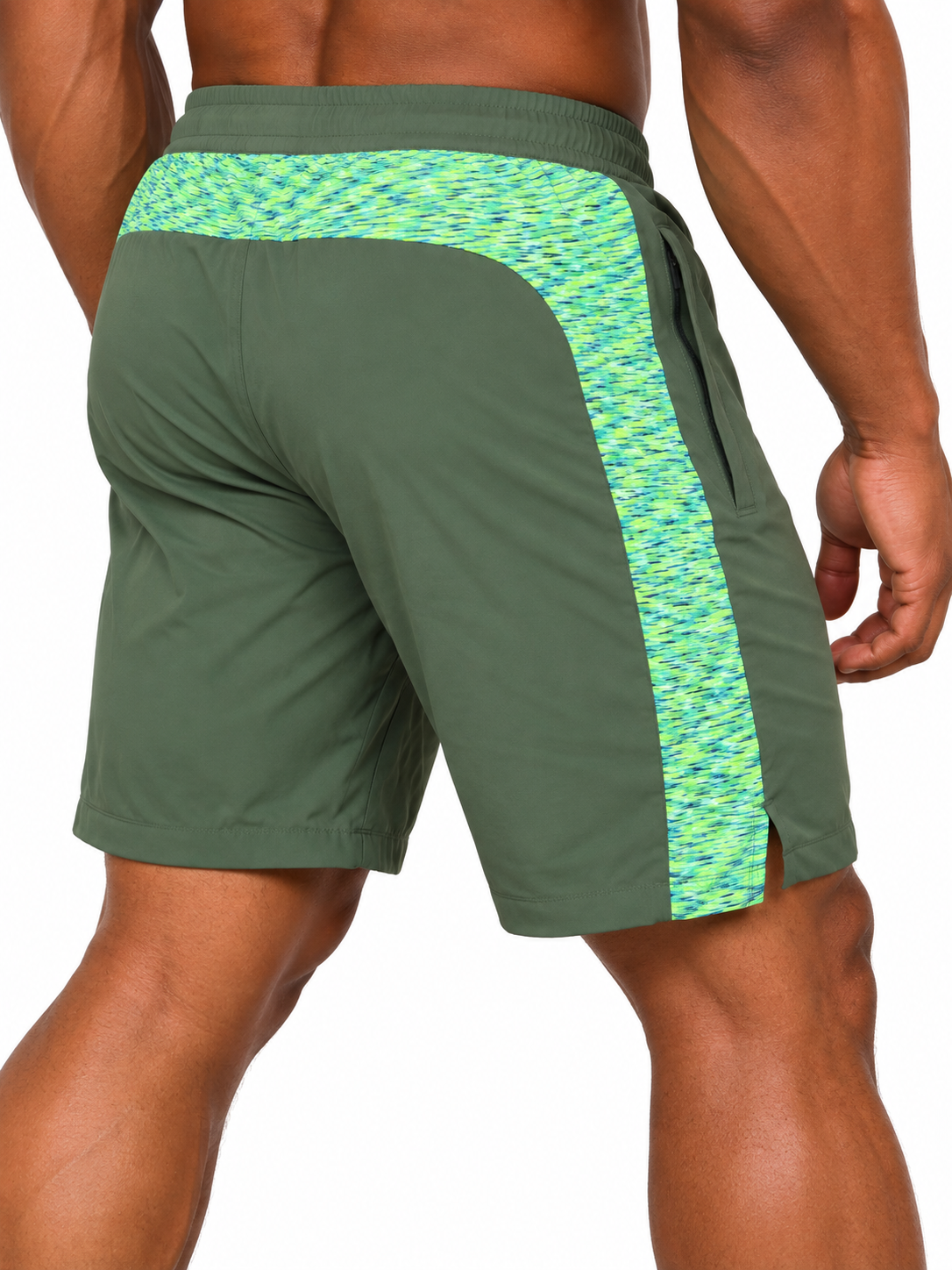 GYMFREAK Men's PRIME Shorts - Olive Green