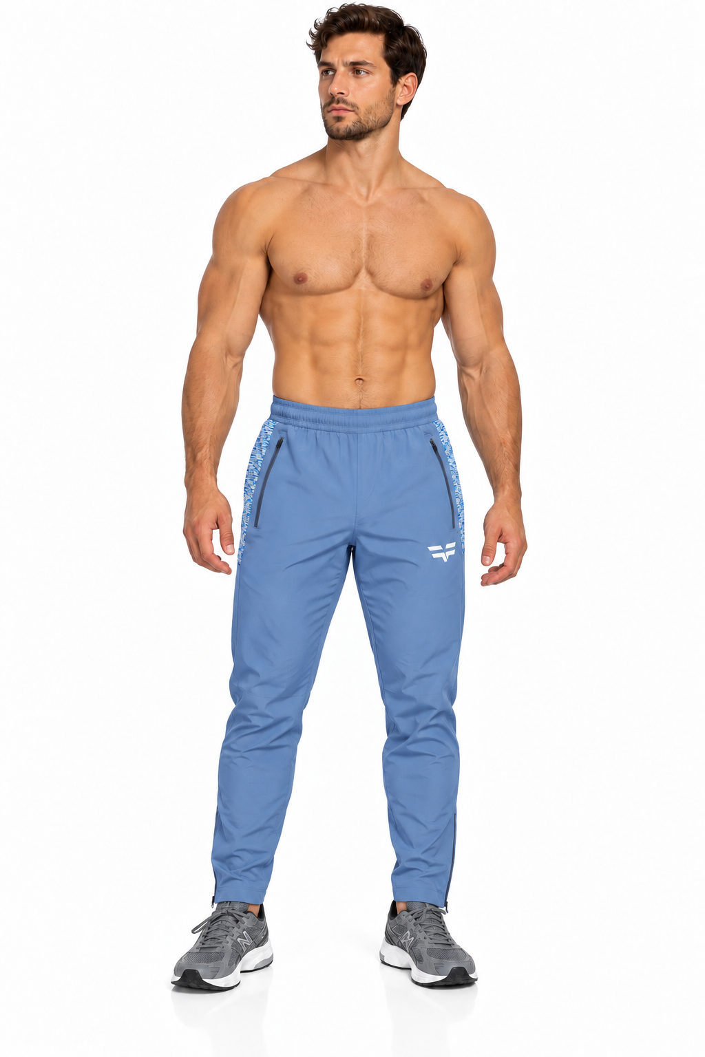 GymFreak Mens PRIME Joggers - Sky Blue