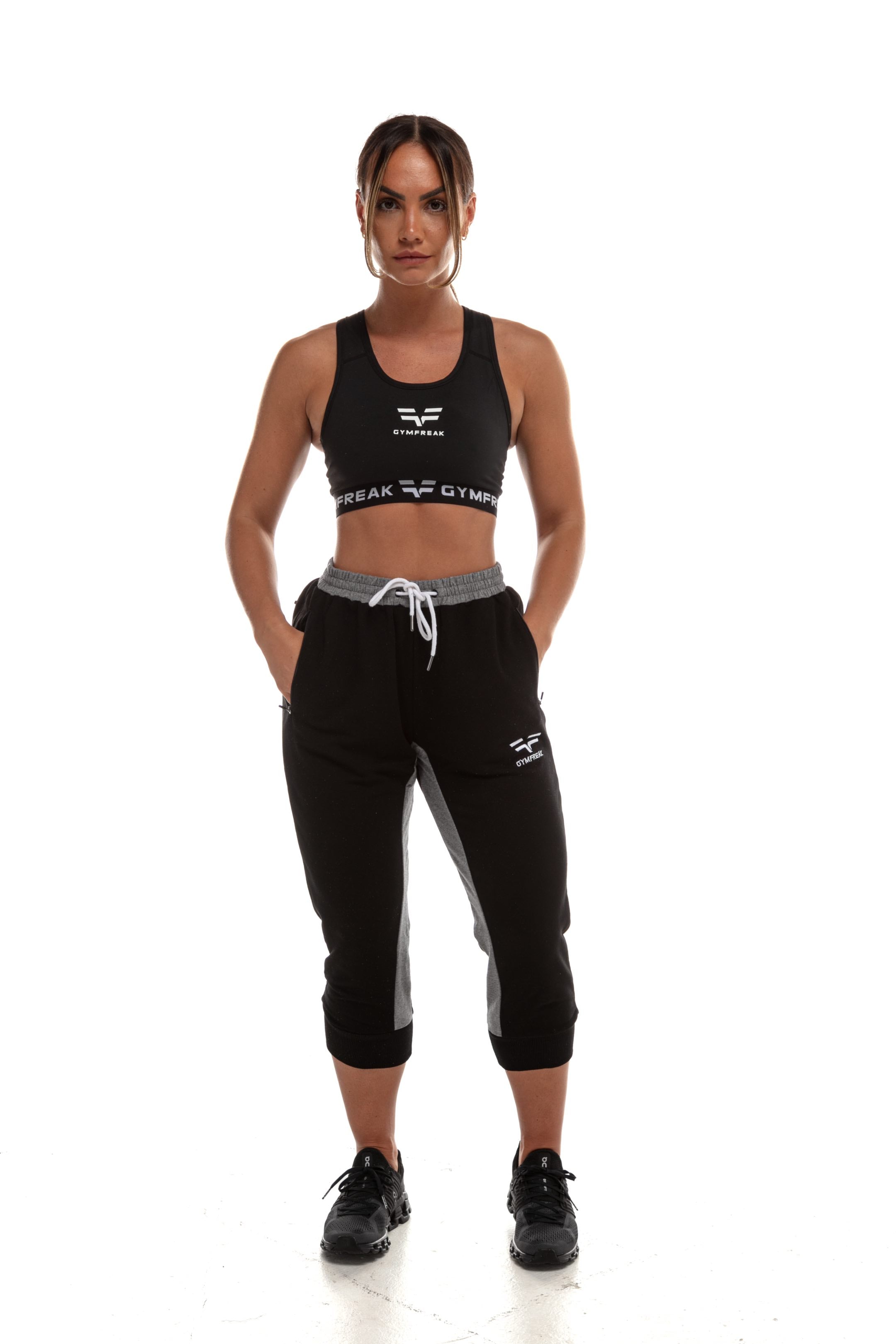 Gymshark ruched cheap cropped joggers