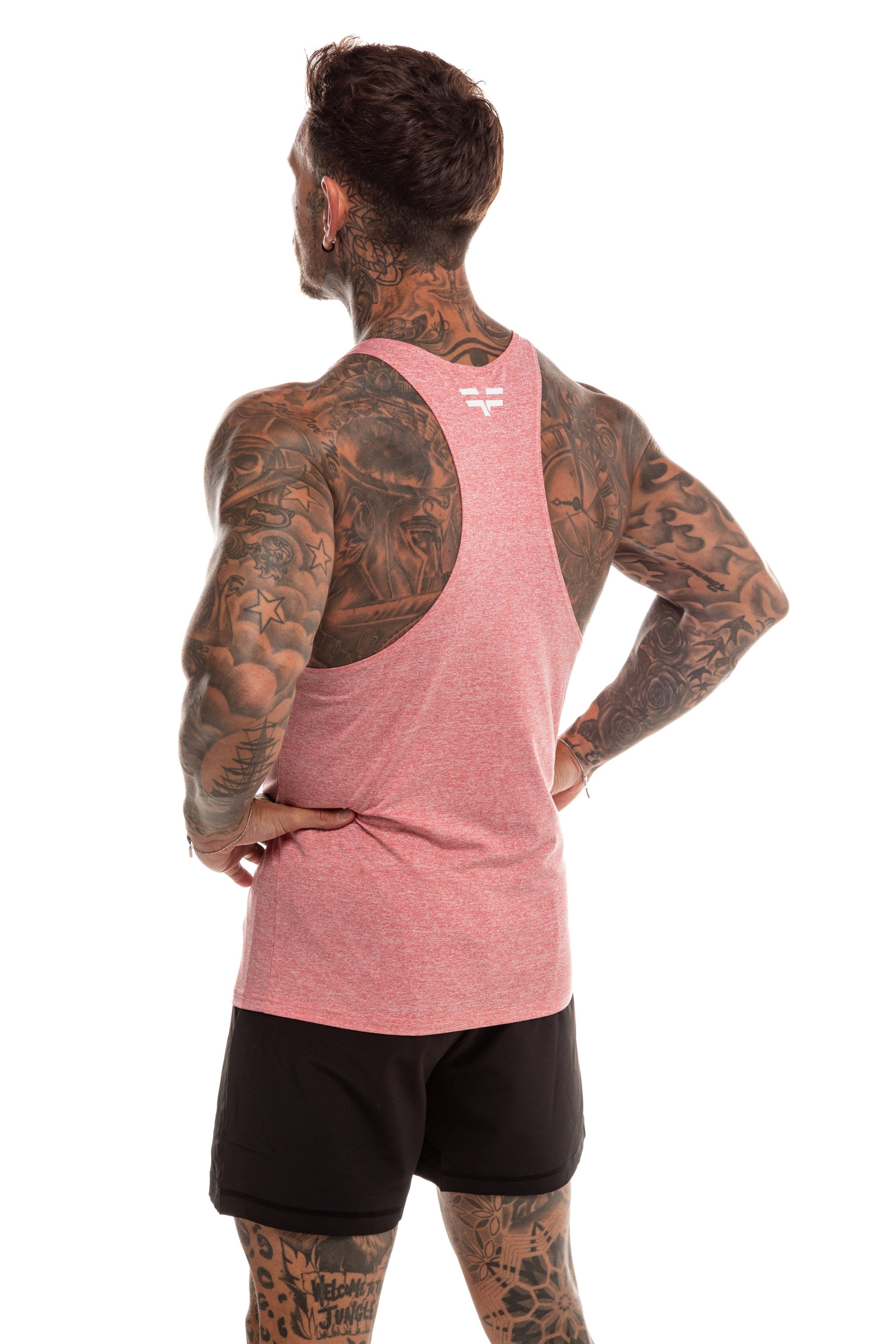 GymFreak Mens Active Vest - Red